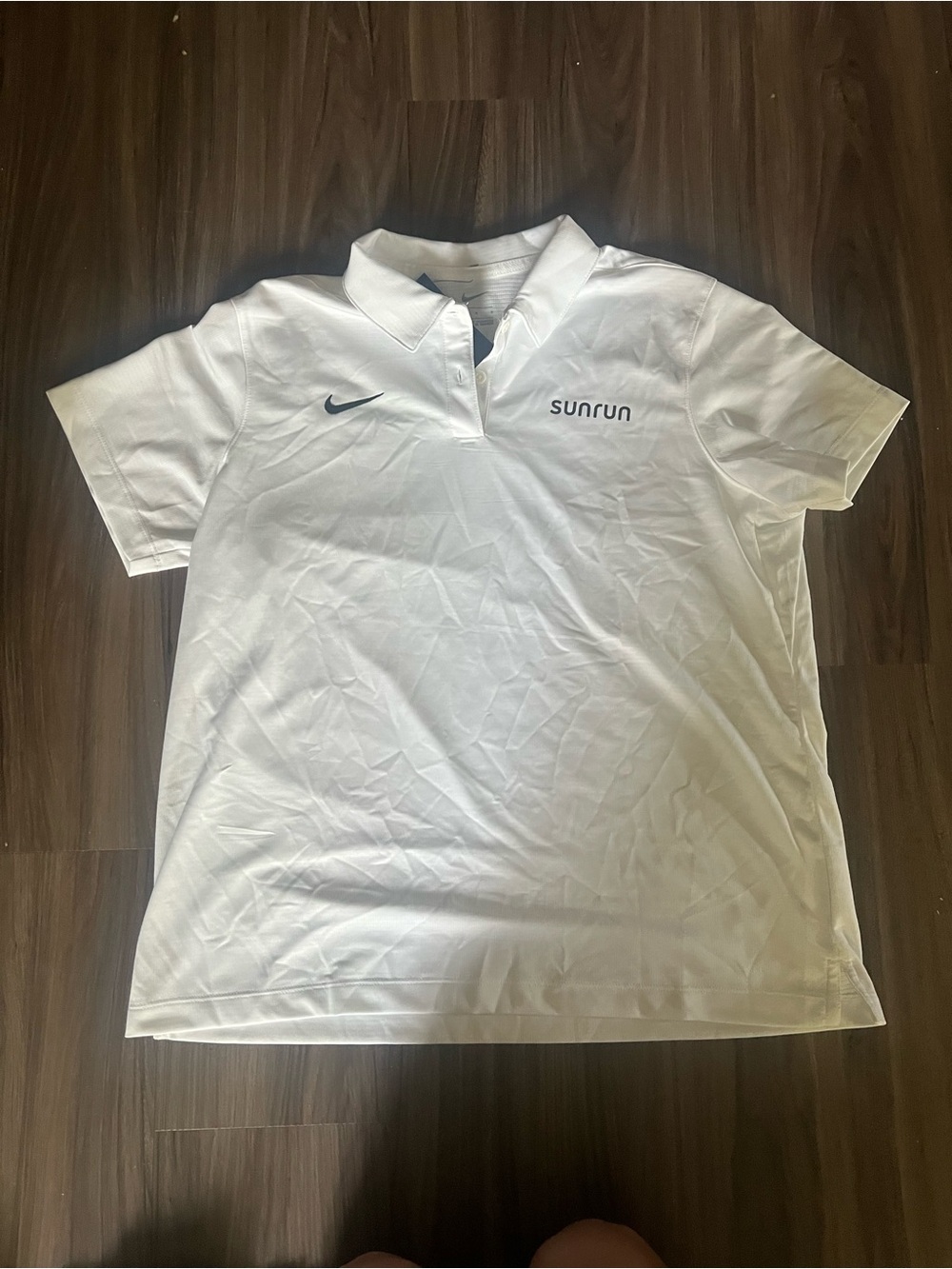 Nike Sunrun White Women’s Polo Shirt
